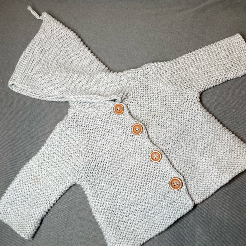 Nordstrom’s knitted baby sweater!